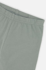 Baby Organic Cotton Leggings Sage Green-2