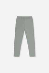 Organic Cotton Leggings Sage Green-3