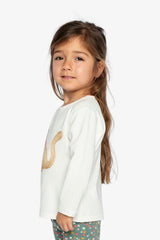 Organic Cotton Long Sleeve T-Shirt Off-White-4