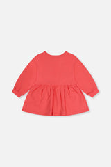 Organic Cotton Tunic Coral Pink-2