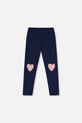 Leggings Royal Blue And Pink-0