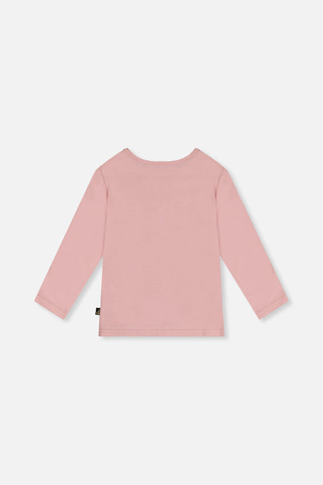 Organic Cotton T-Shirt Pale Dusty Pink-3