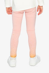 Organic Cotton Leggings Pale Dusty Pink-3
