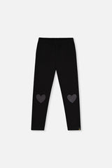 Organic Cotton Leggings Black-0