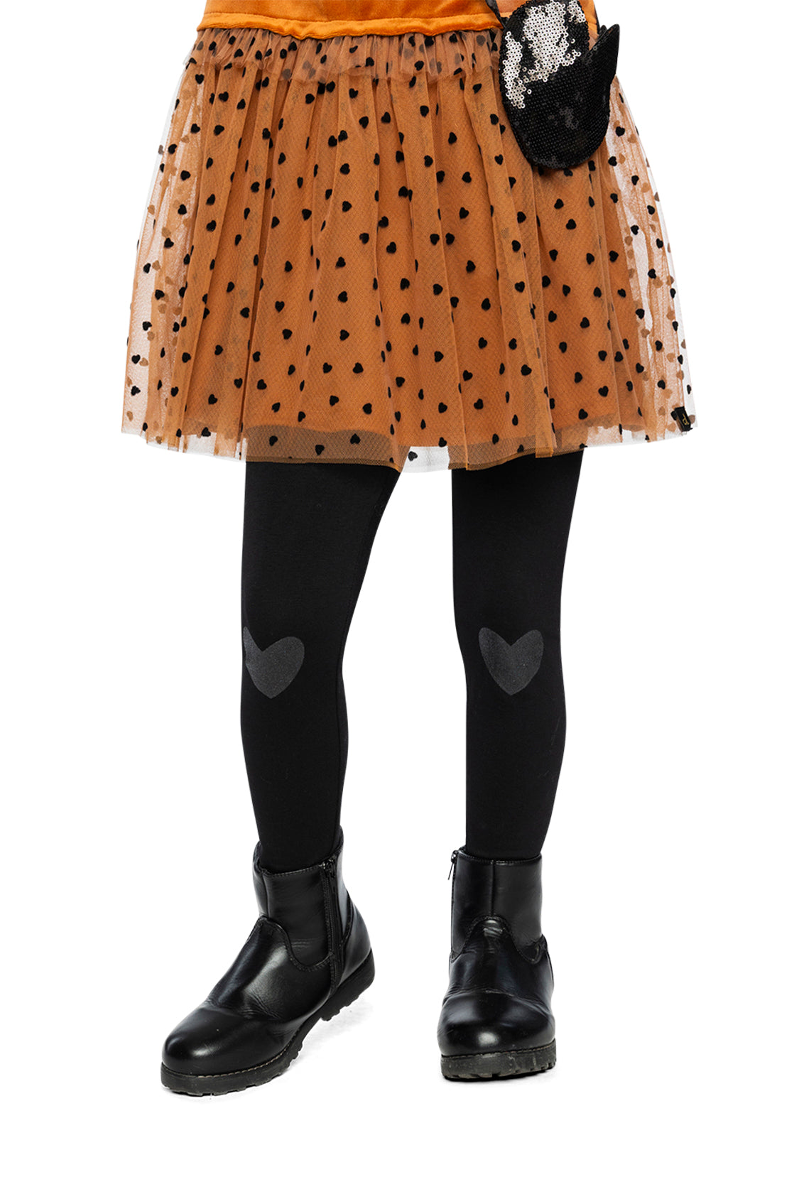 Organic Cotton Leggings Black-1