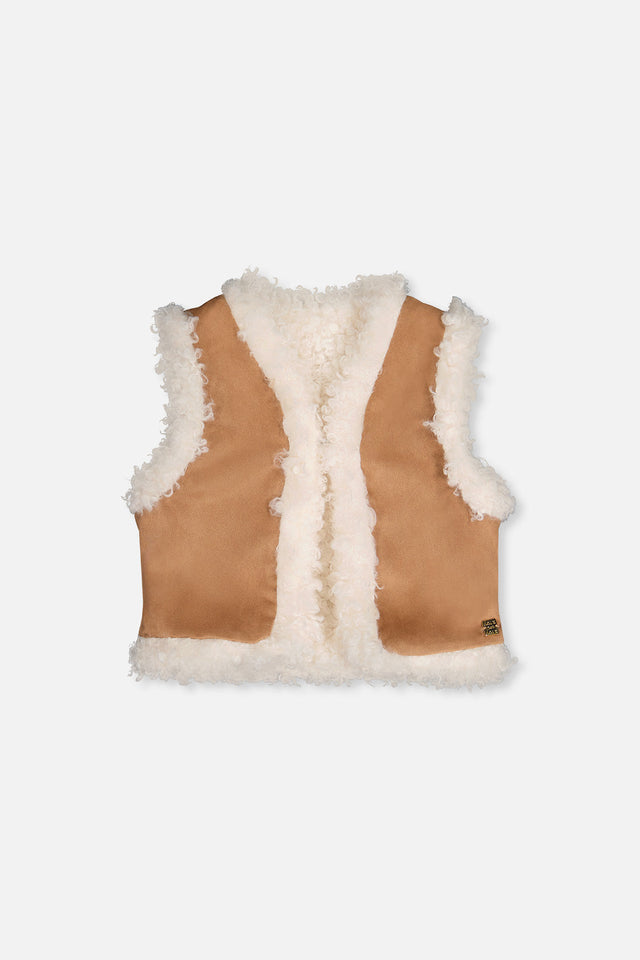 Reversible Vest Brown-0