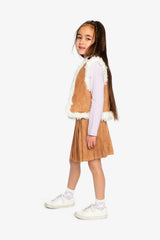 Reversible Vest Brown-1