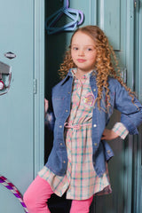 Denim Shirt Navy Blue-1