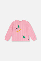 Knit Top Pink-0
