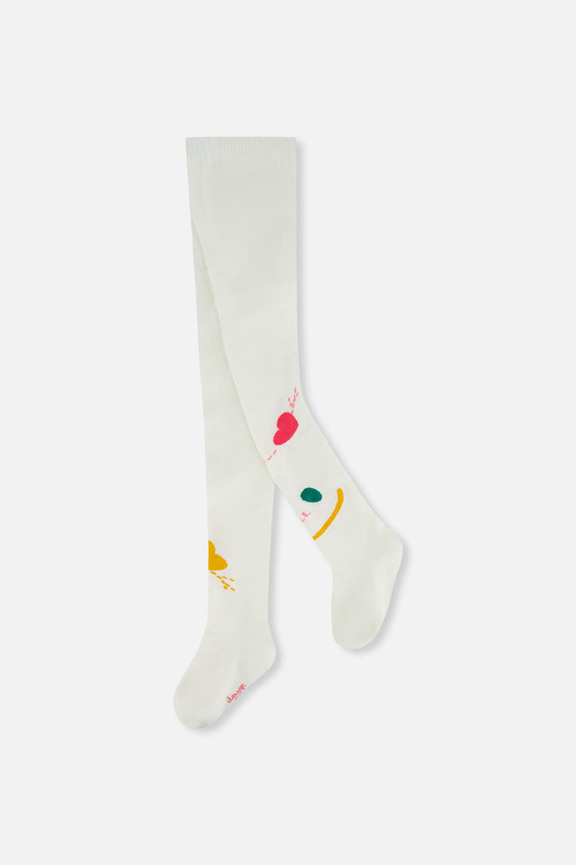 Knit Tights Off-White-0