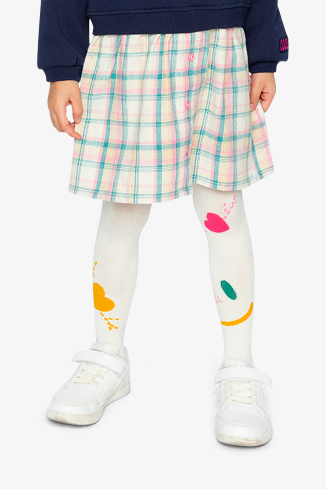 Knit Tights Off-White-1