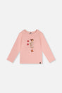 Organic Cotton Jersey T-Shirt Pale Dusty Pink-0
