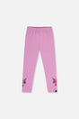 Organic Cotton Jersey Leggings Violet-0