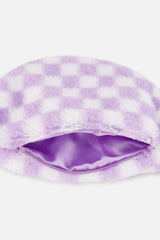 Fanny Bag Lilac And White Tiles-4