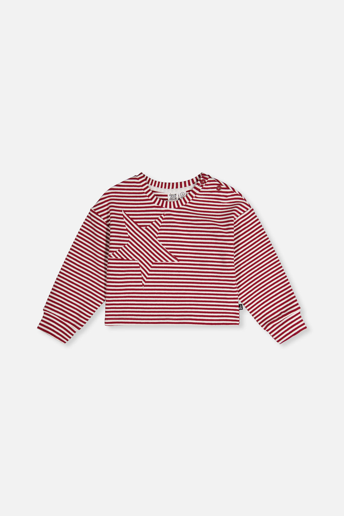 Soft Jersey Top Red And White Stripes-0