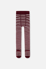 Knit Tights Reddish-Brown-2