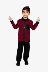 Stretch Denim Pants Black-4