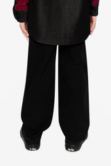 Stretch Denim Pants Black-3