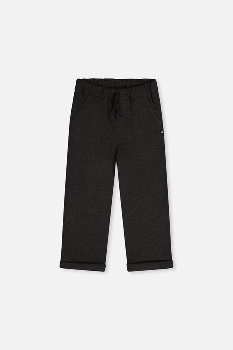 Stretch Twill Pants Black-0