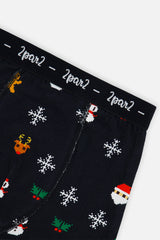 Boxer Pack Of 3 Holiday Prints-2
