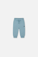 Baby Fleece Sweatpants Pale Turquoise-0