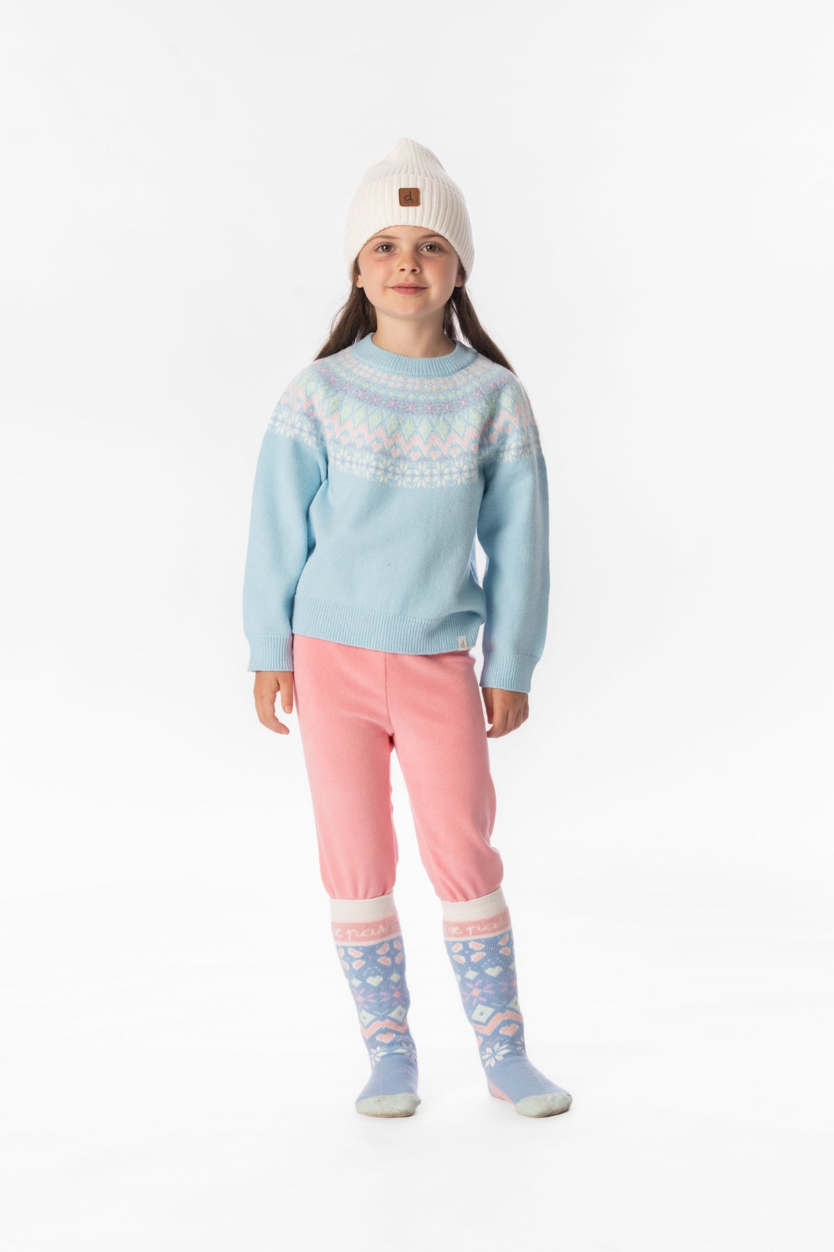 Thermal Underwear Leggings Light Pink-1