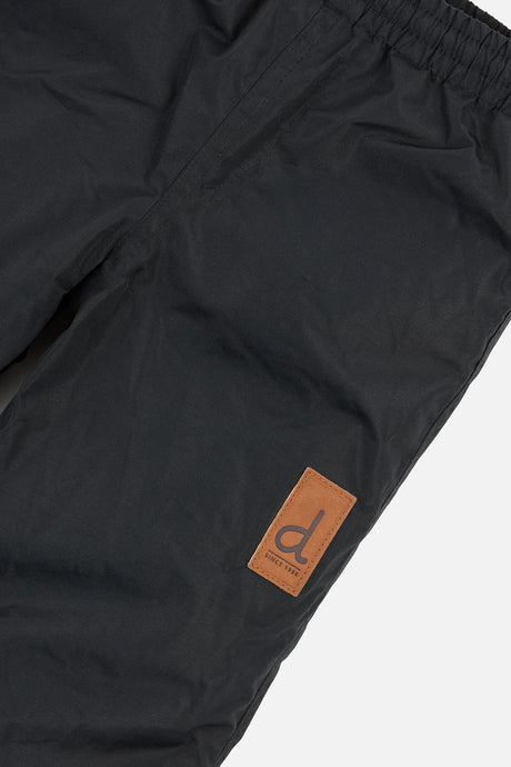 Lined Baby Splash Pants Black Taffeta-2