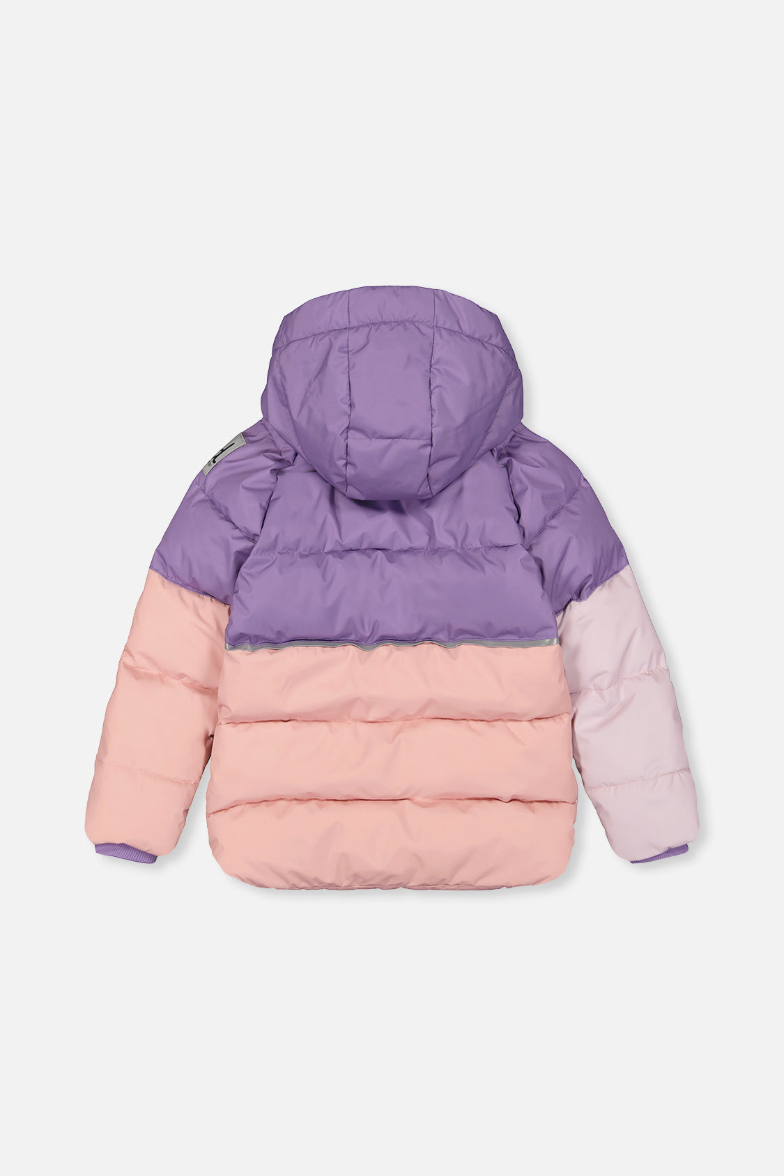 Color-Block Winter Jacket Violet-1
