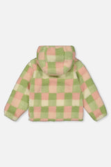 Baby Reversible Mid-Season Jacket Pale Dusty Pink-3