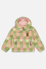 Reversible Mid-Season Jacket Pale Dusty Pink-4