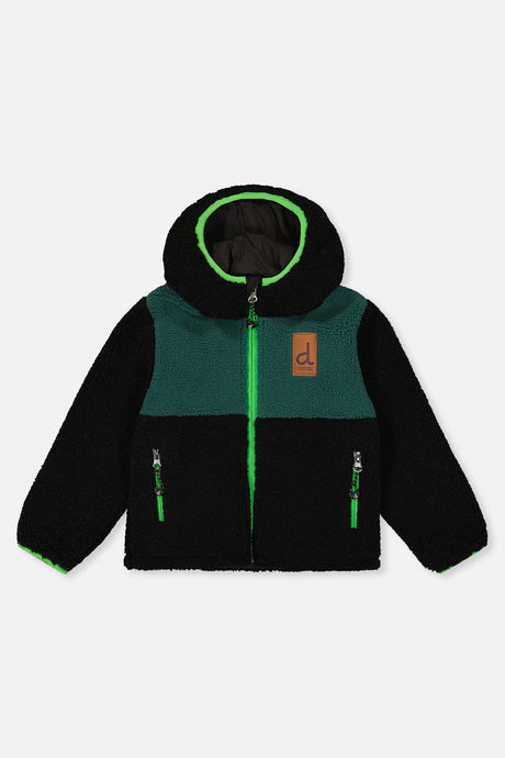 Reversible Mid-Season Jacket Black-4