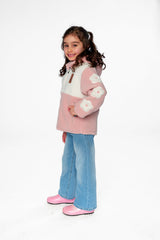 Reversible Mid-Season Jacket Pale Pink-2