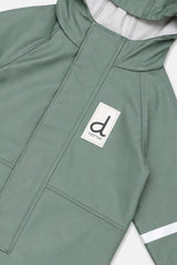 Baby Rain One Piece Sage Green-3