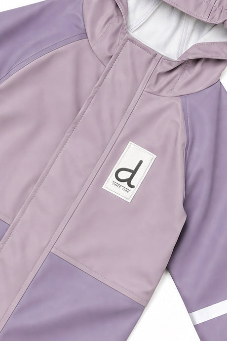 Baby Rain One Piece Mauve-3