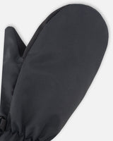 Baby Mid-Season Mittens Black-1