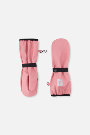 Baby Rain Mittens Pink-0
