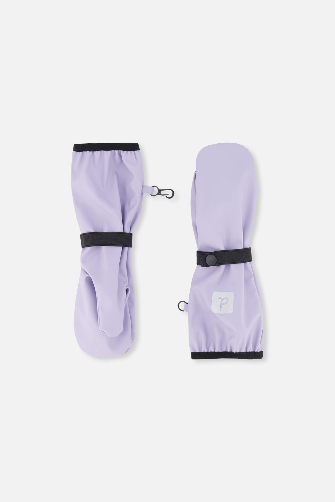 Baby Rain Mittens Mauve-0