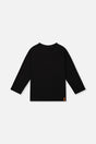 Organic Cotton Long Sleeve T-Shirt Black-0