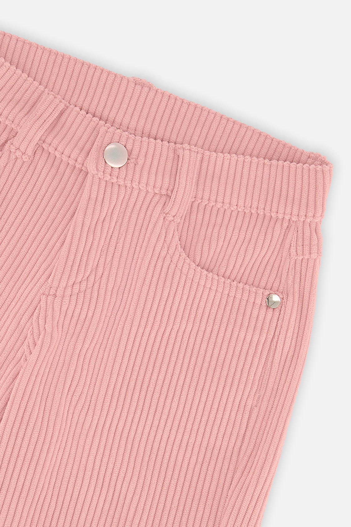 Deux par Deux Stretch Corduroy Wide Leg Pants Pink