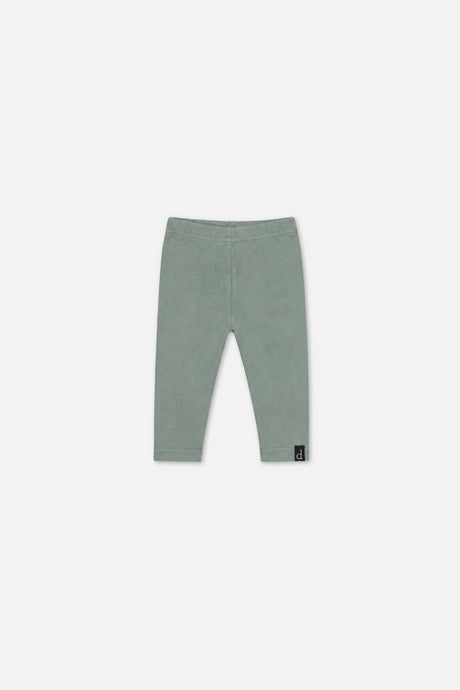 Baby Rib Leggings Green Printed Green-0
