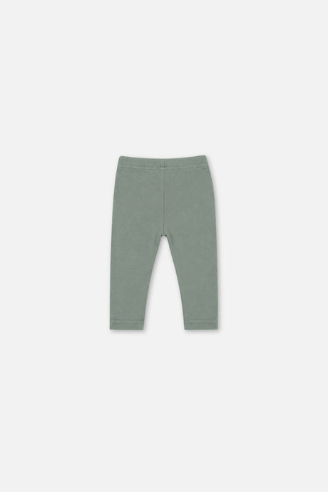 Baby Rib Leggings Green Printed Green-1