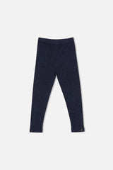 Baby Rib Leggings Dark Blue-0
