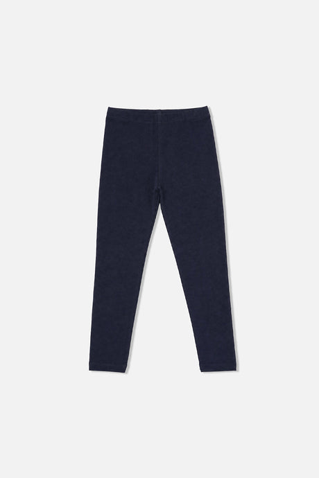 Baby Rib Leggings Dark Blue-1