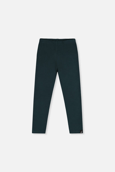 Rib Leggings Jasper Printed Green-0
