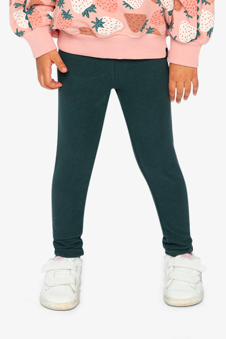 Rib Leggings Jasper Printed Green-1