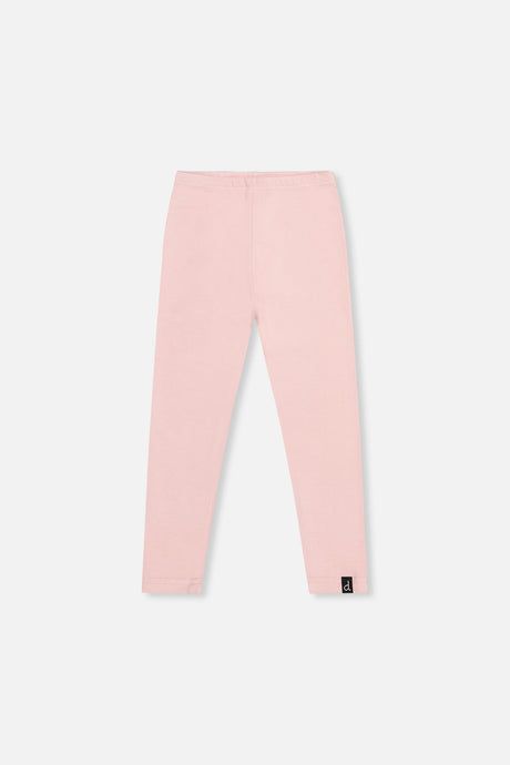 Rib Leggings Pale Dusty Pink-0