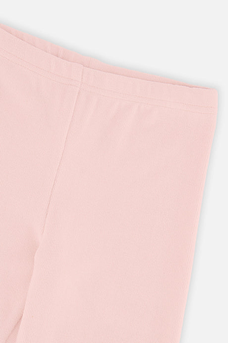 Rib Leggings Pale Dusty Pink-2