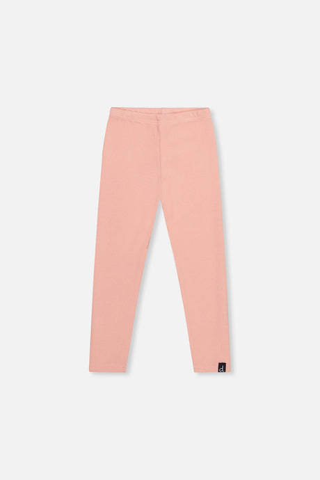 Rib Leggings Pink-0