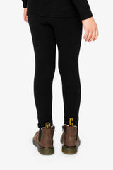 Rib Leggings Black-2