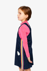 Brushed Rib Mock Neck Top Pink-2